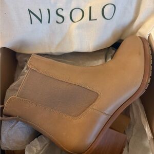 Nisolo Almond Ankle Boots
